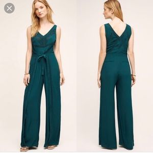 Elevenses Anthropologie Sabine Jumpsuit Size 8